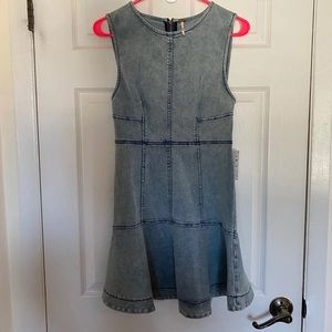 Free People Denim Mini Dress